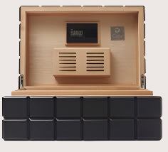 Colibri Heritage 125 Cigar Humidor in Black