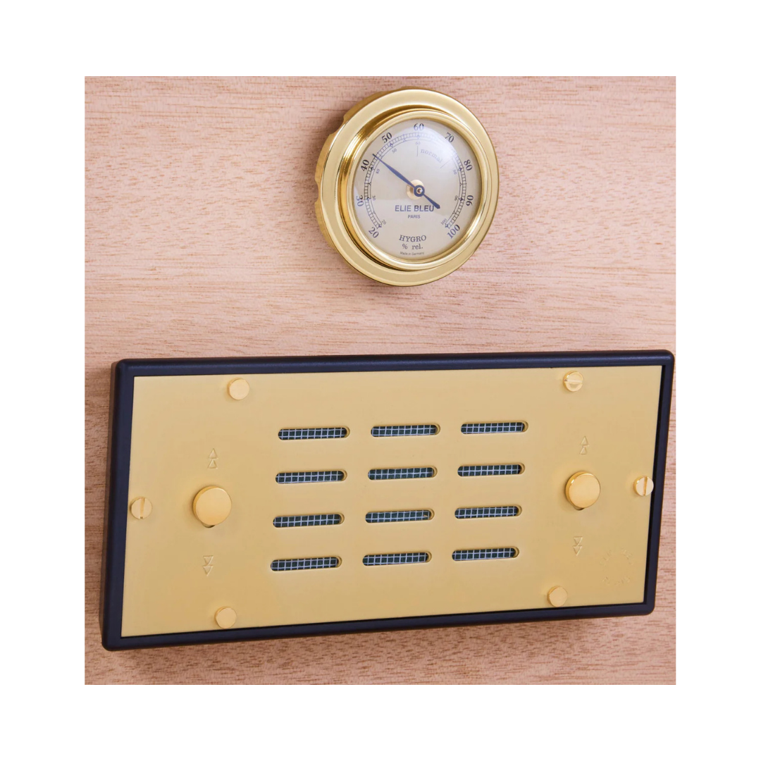 Elie Bleu 75 Cigars Yellow Flor de Alba Humidor