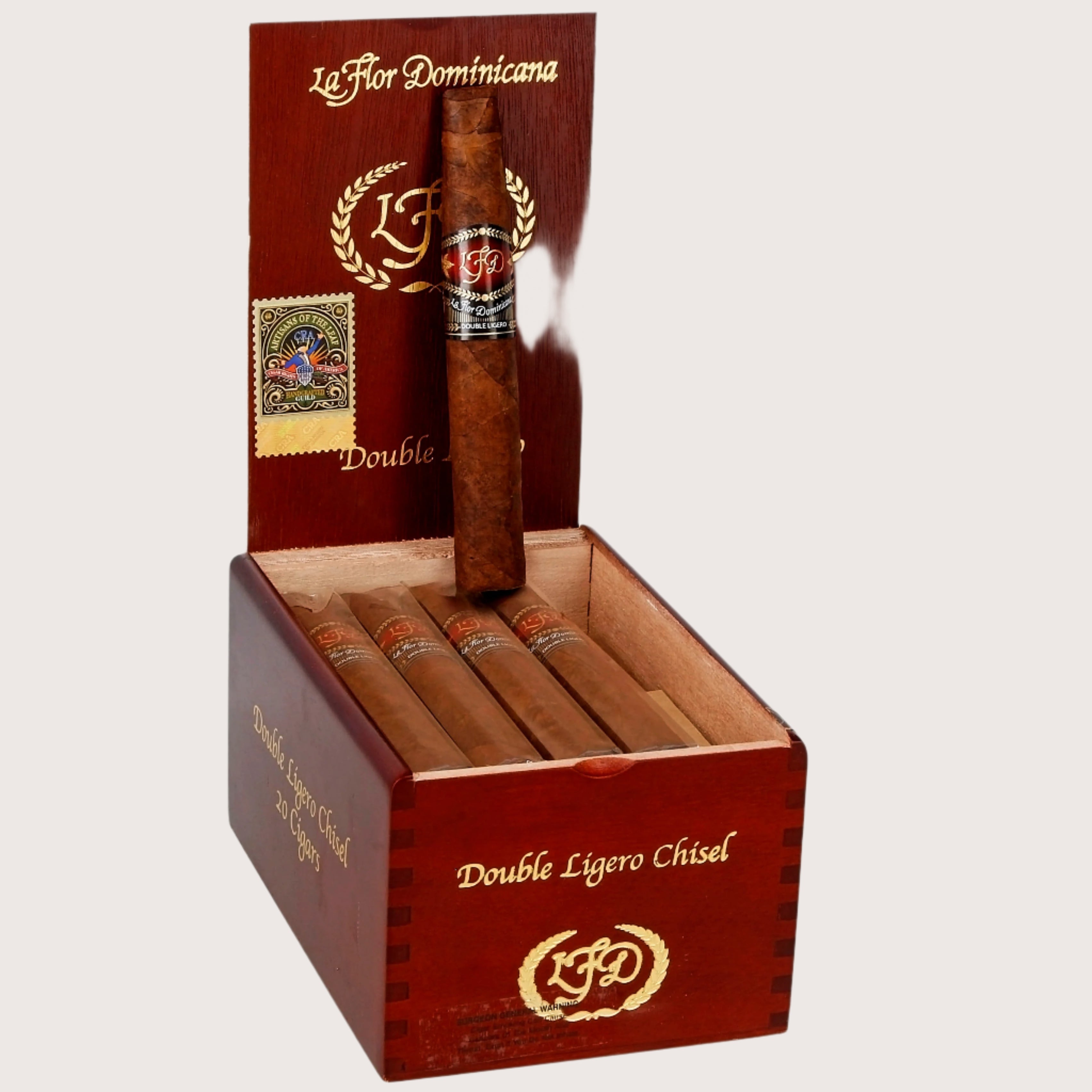 La Flor Dominicana Double Ligero Chisel Natural