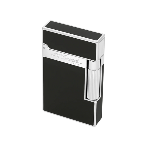 S. T. Dupont Palladium finish Natural Lacquer Lighter