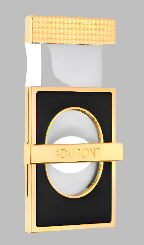 S.T. Dupont CIGAR CUTTER SLIM PERFECT CUT BLACK/GOLDEN